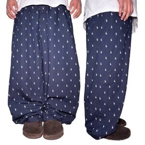 Baggy Fit POLO y2k PJs Pajamas XL Wide Leg Skater Type